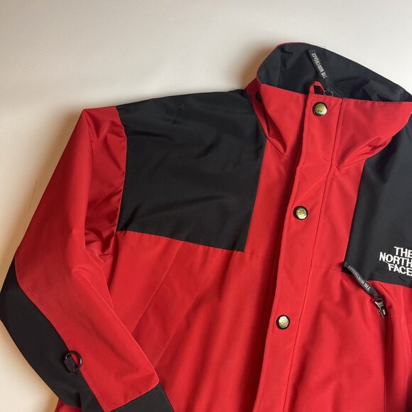 VTG The North Face 1990 Mountain Jacket GTX Gore-Tex Men’s Small Red (Read) - Picture 3 of 13